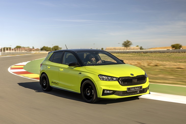 Skoda Fabia Rally2 by "Cohete" Suarez