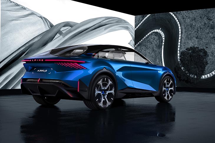 Alpine A390_β: el futuro crossover de 5 plazas