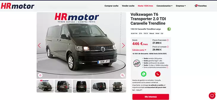 Comprar coches de segunda mano en Internet