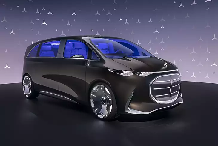Mercedes-Benz concept Vision V: hacia el monovolumen de lujo