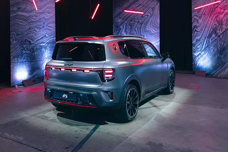 smart #5 BRABUS: potencia extrema