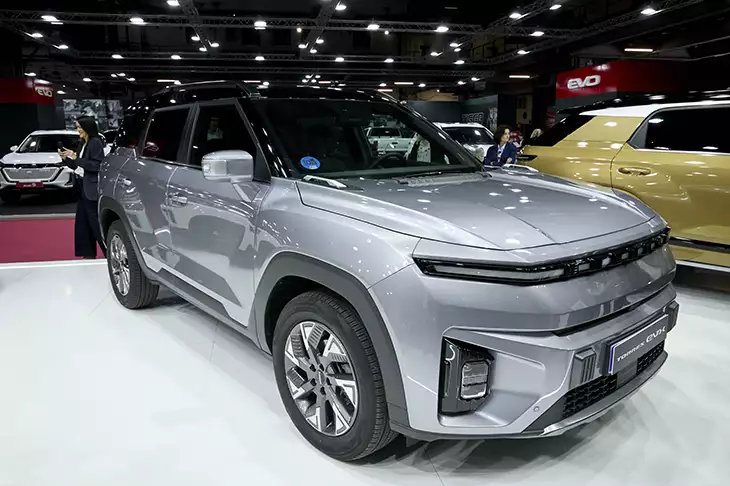 KGM Torres EVX, en el Automobile Barcelona