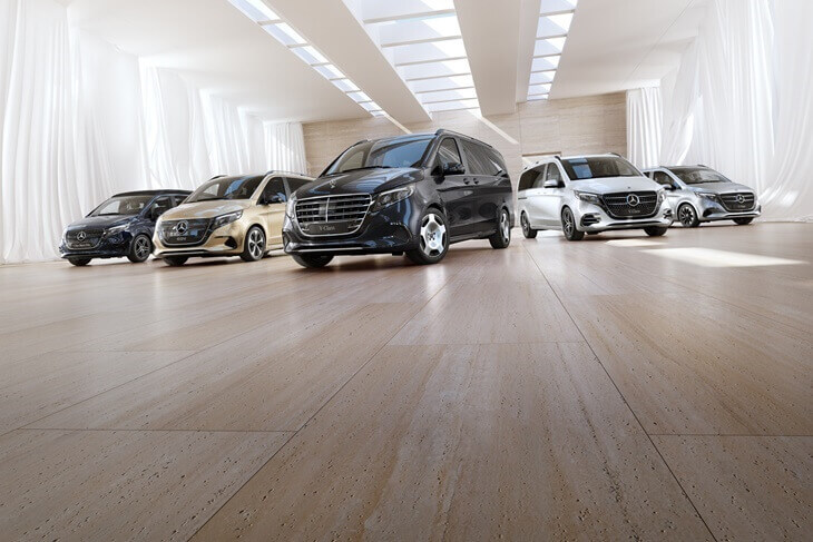 Mercedes Clase V y EQV 2024