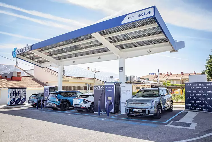 La instalación de cargadores eléctricos acorta sus tiempos de gestión