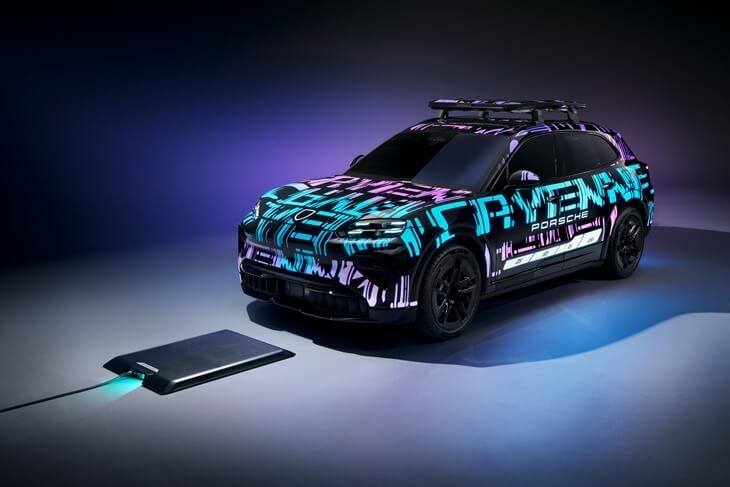 Porsche Cayenne Electric: el primero con carga inalámbrica