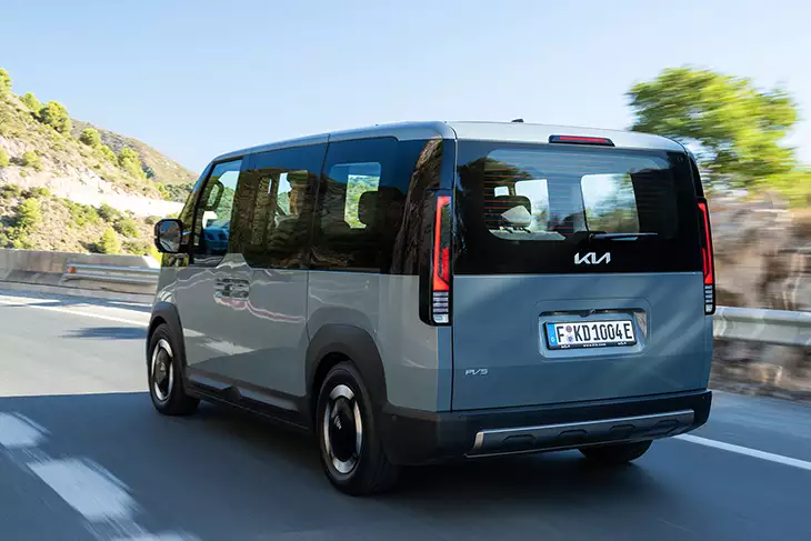 Kia PV5 (Primera prueba)