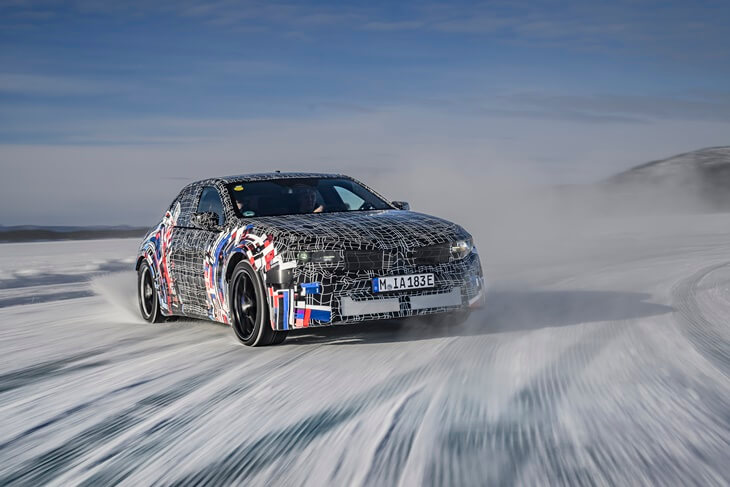 El próximo BMW M3, con cuatro motores eléctricos