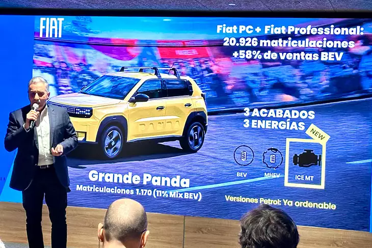 Las ventas de Fiat España en 2025 cerraron 20.926 matriculaciones