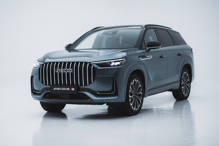 Jaecoo 8 SHS: nuevo buque insignia