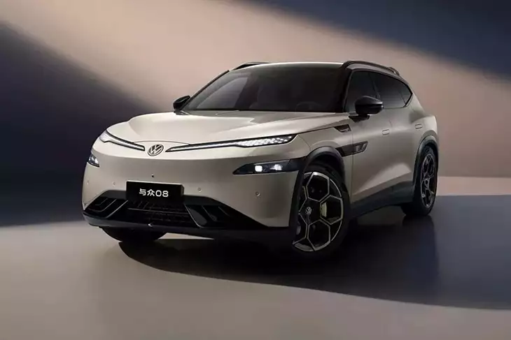 Volkswagen y XPENG lanzan el ID.UNYX 08