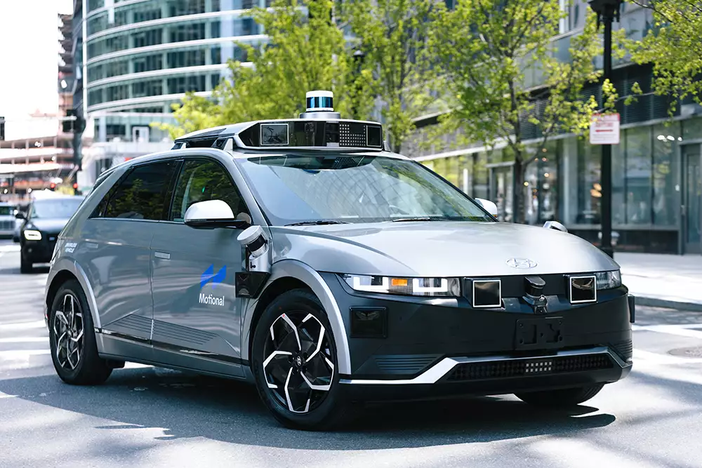 Robotaxis Uber en Madrid