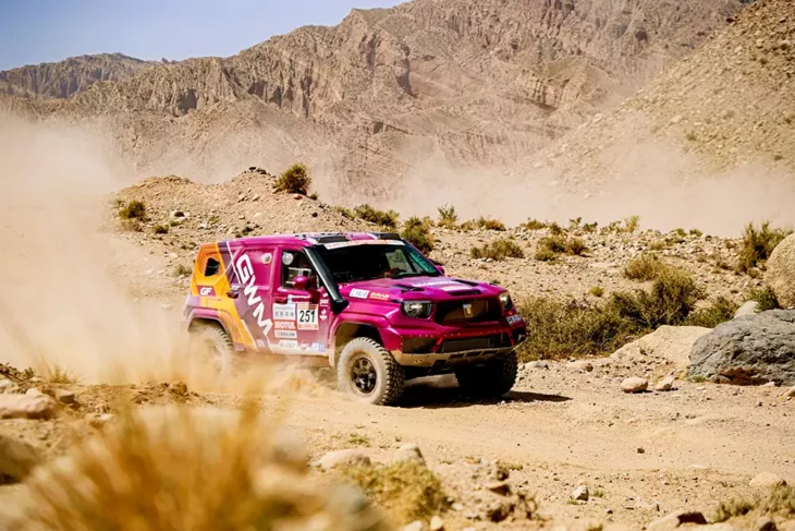 GWM conquista el Taklimakan Rally 2026 como preparación para el Dakar