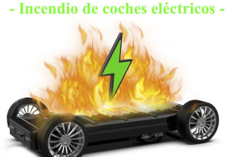 Qué hacer ante un incendio en un coche eléctrico