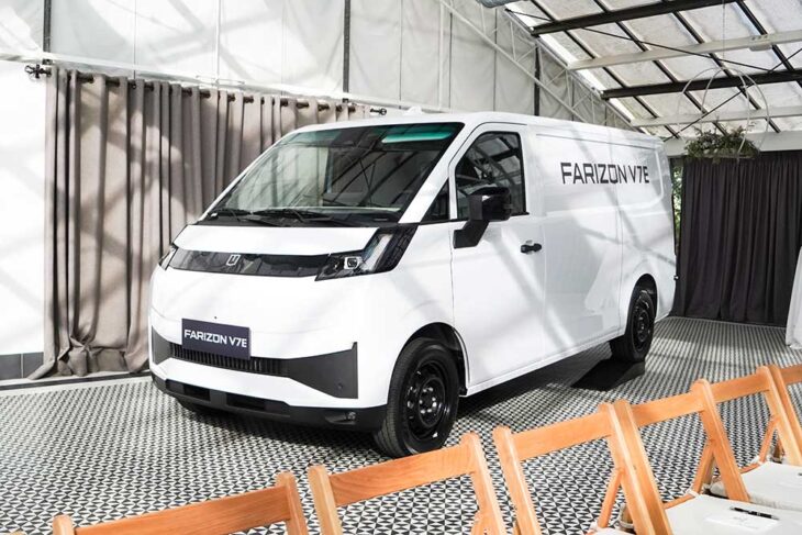 Farizon V7E: la furgoneta eléctrica para trabajo urbano