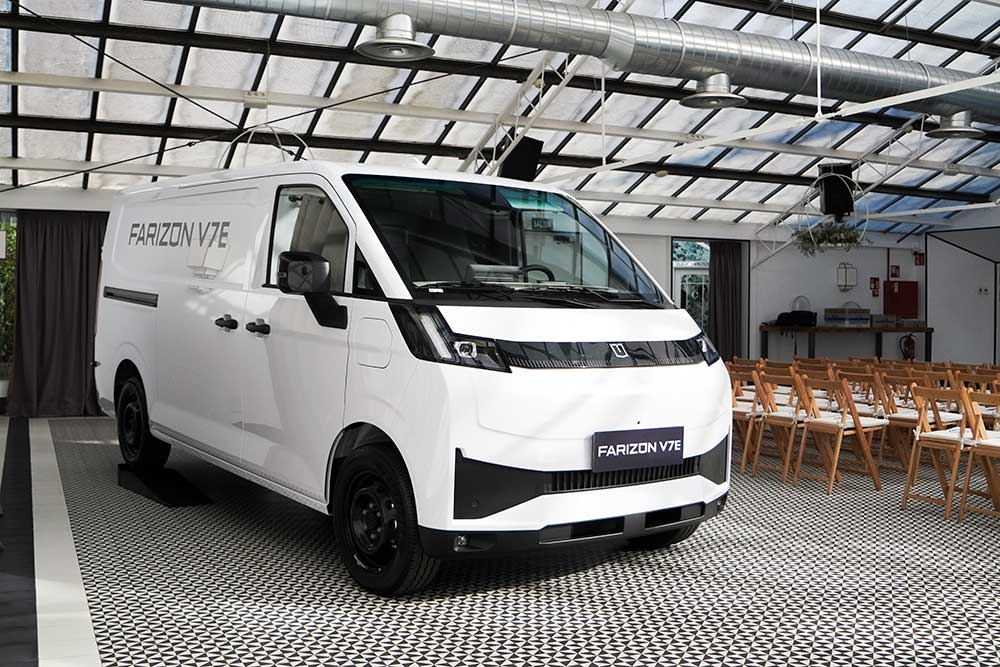 Farizon V7E: la furgoneta eléctrica para trabajo urbano