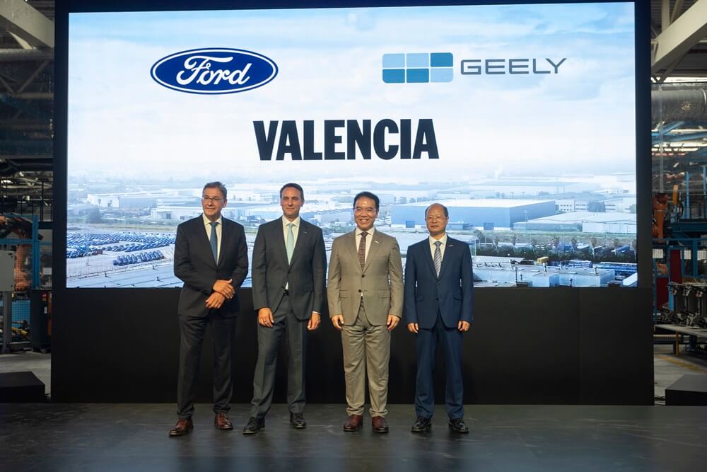Ford y Geely Auto compartirán la planta de Almussafes en Valencia