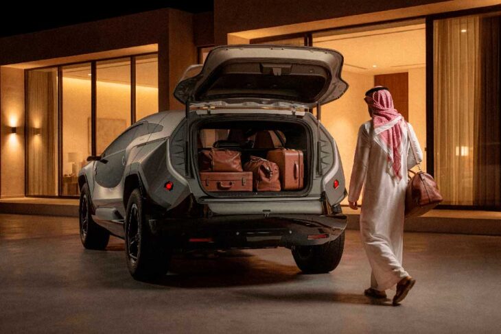 CEER EXOBOT: el supercar eléctrico saudí