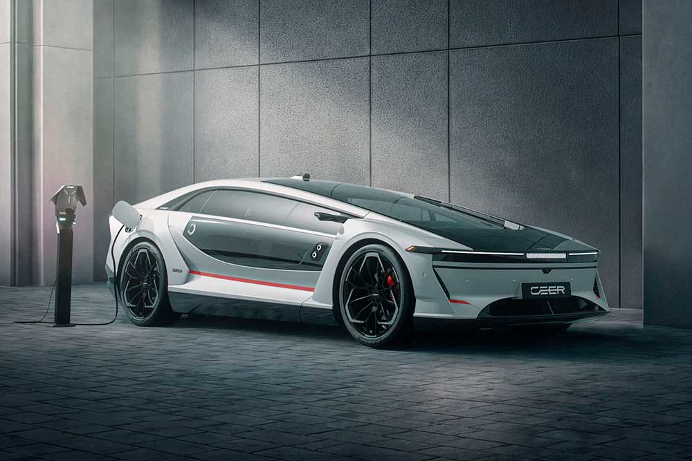 CEER EXOBOT: el supercar eléctrico saudí