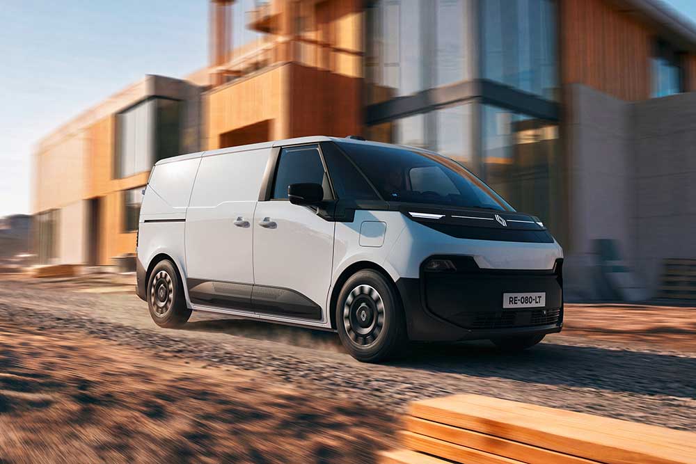 Renault Trafic Furgón E-Tech eléctrico: redefine el trabajo profesional