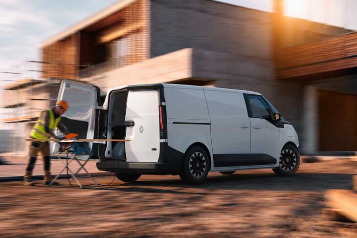 Renault Trafic Furgón E-Tech eléctrico: redefine el trabajo profesional