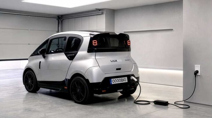 Liux BIG: el coche eléctrico español urbano de fibra de lino