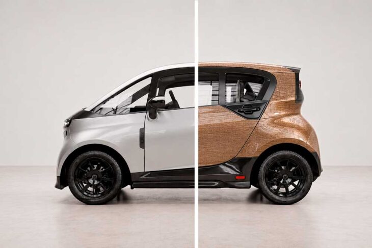 Liux BIG: el coche eléctrico español urbano de fibra de lino