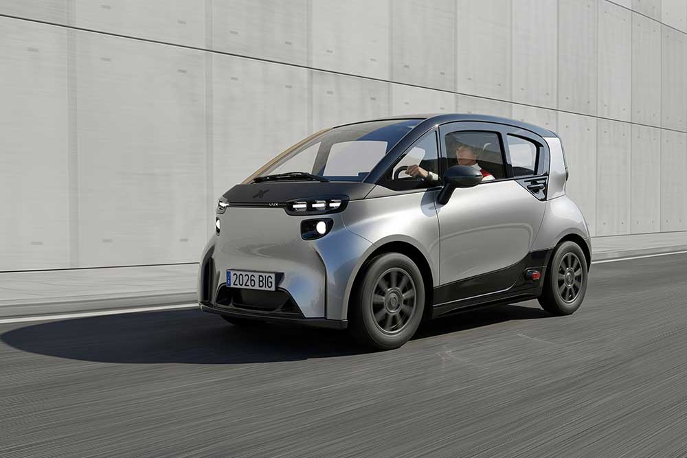 Liux BIG: el coche eléctrico español urbano de fibra de lino