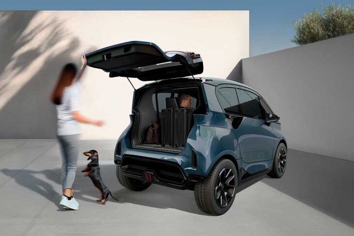 Liux BIG: el coche eléctrico español urbano de fibra de lino