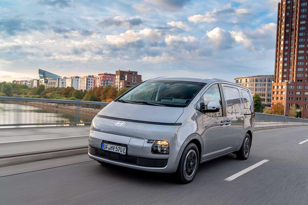 Hyundai STARIA Cargo: eléctrico con 450 km de autonomía