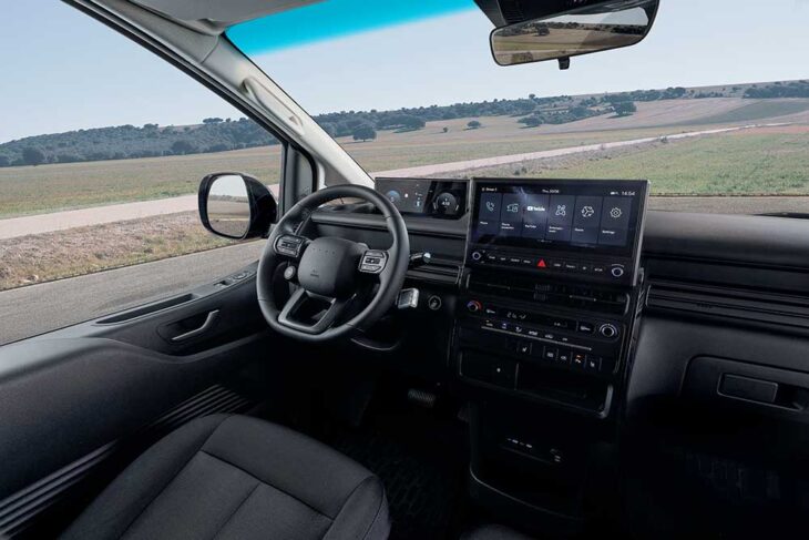 Hyundai STARIA Cargo: eléctrico con 450 km de autonomía y 218 CV